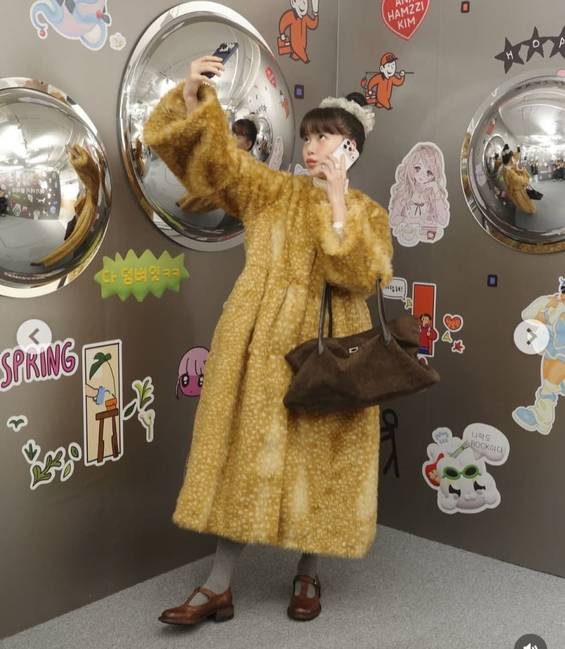 Bibiy 밤비 퍼 코트 상품이미지1