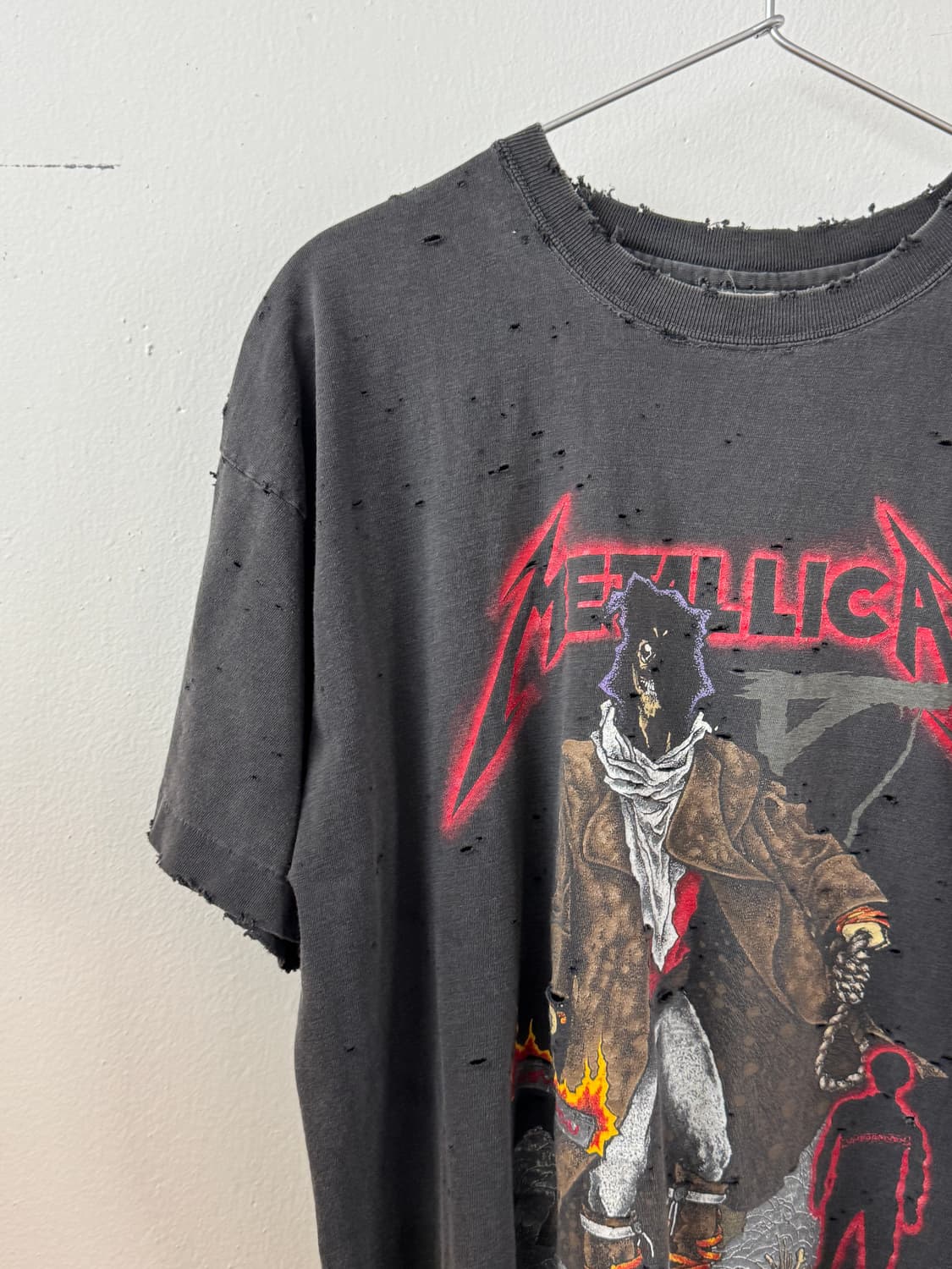 90s metallica faded t shirt 상품이미지2