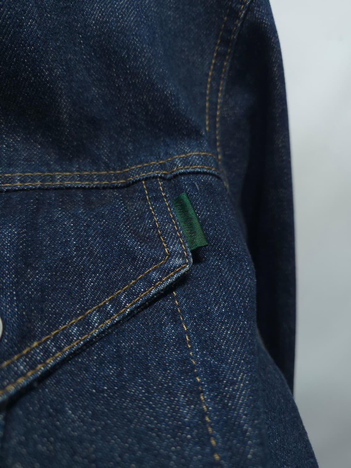 폴스미스 90's 올드스쿨 워크웨어 생지 데님 자켓(100~105) 상품이미지6