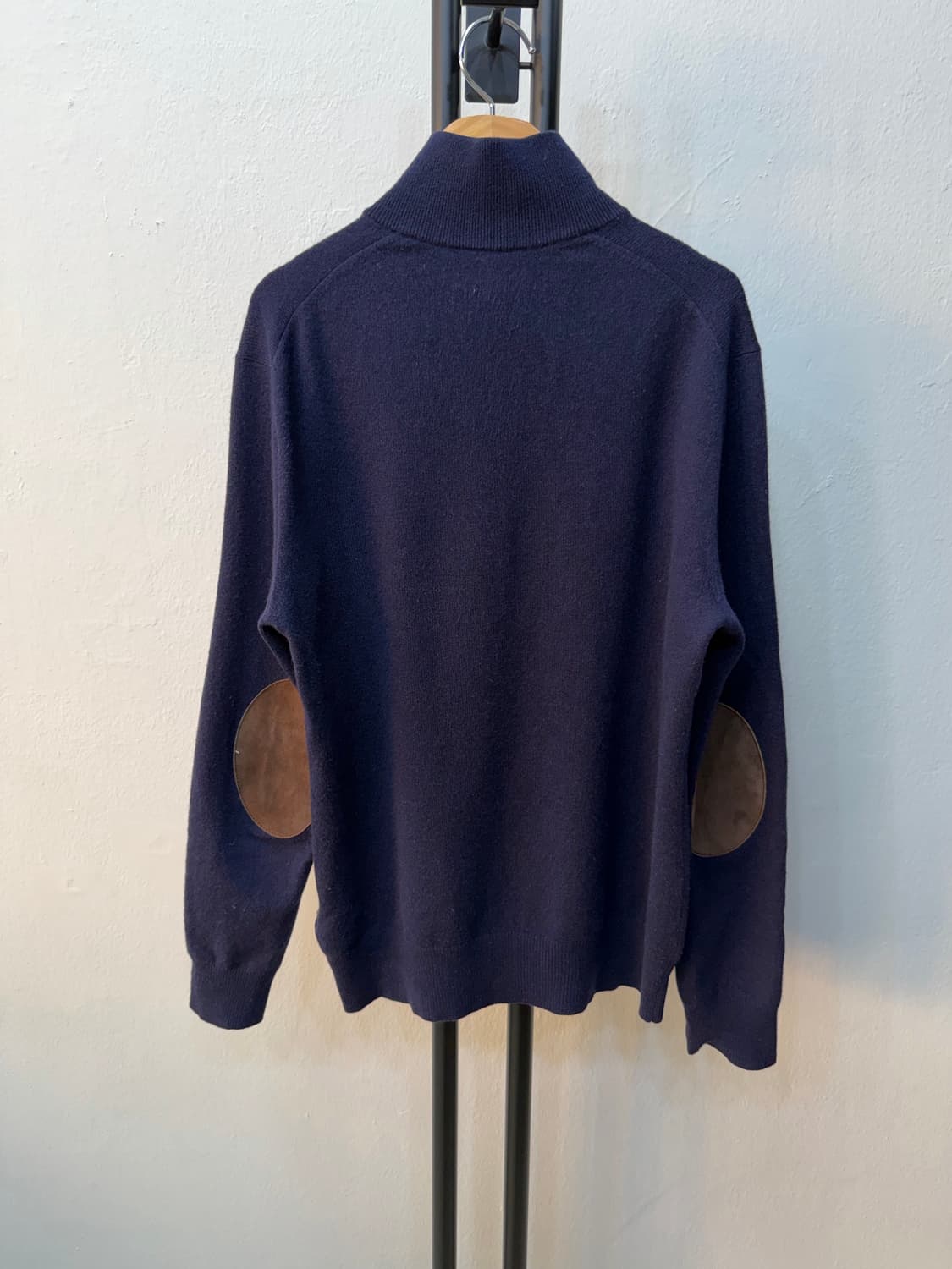 정품) 폴로랄프로렌 여성 엘보가죽 하프넥 니트 S 상품이미지5