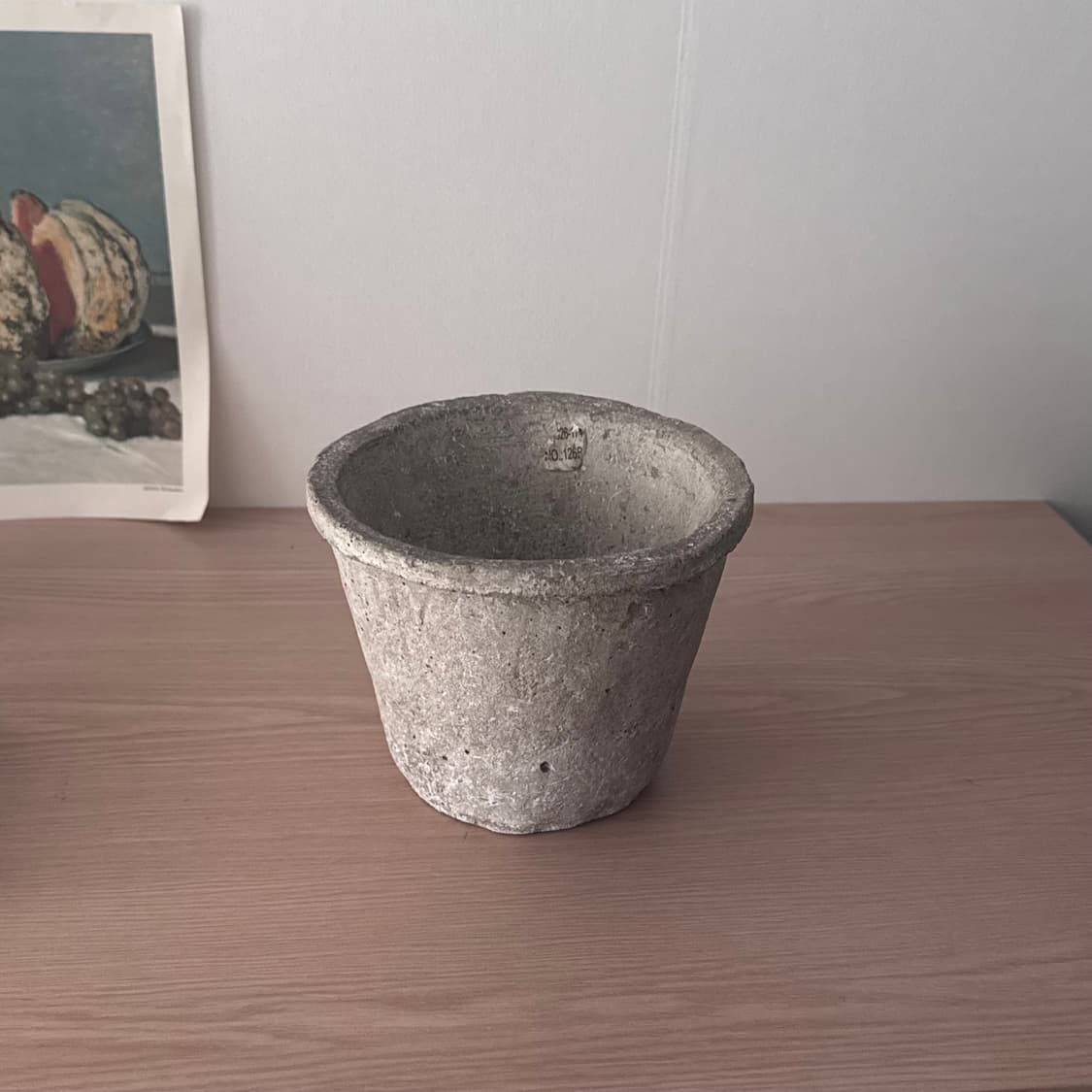 England 영국 빈티지 그레이 토분 화분 오브제 상품이미지1