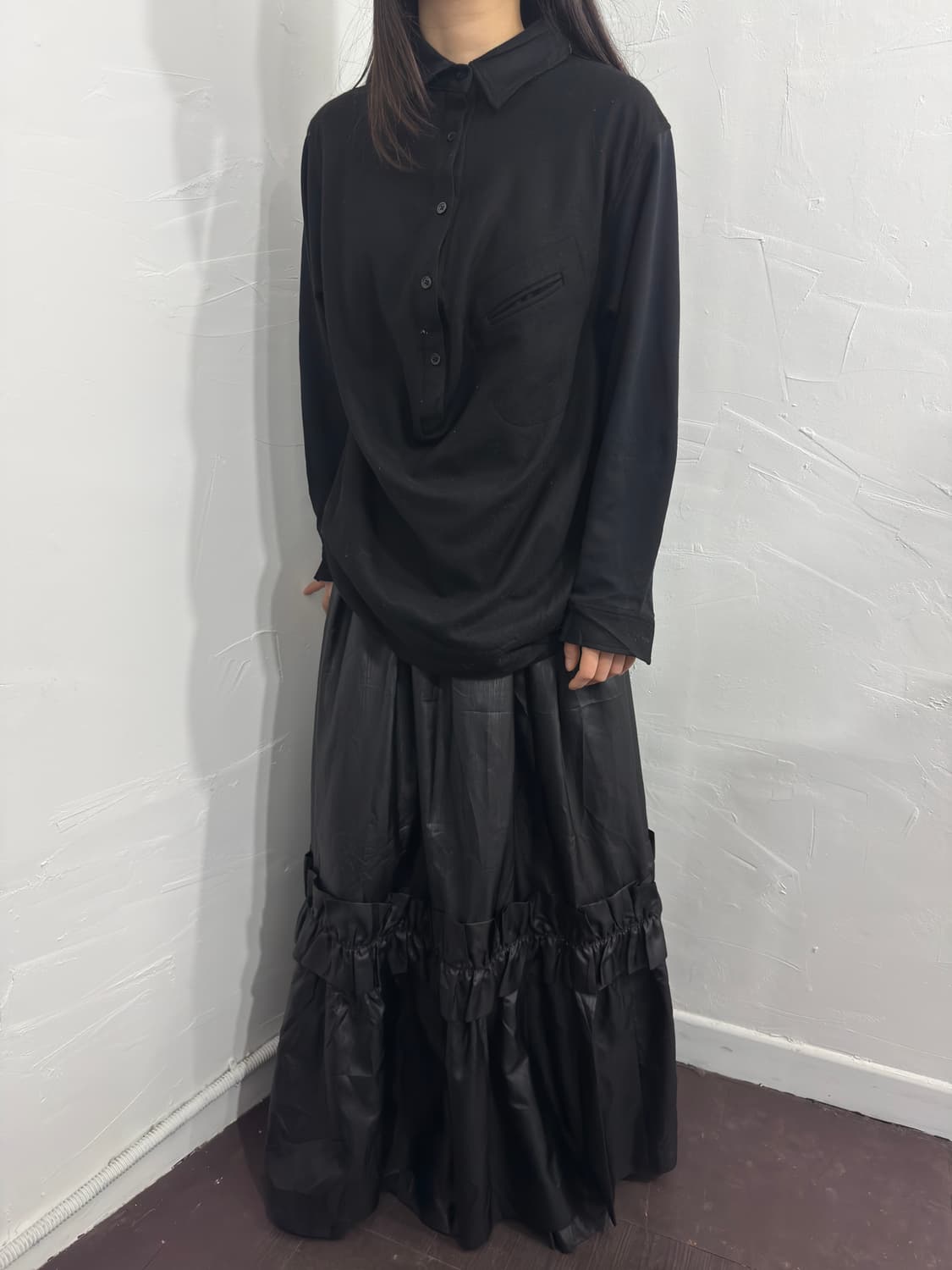 unidici nove shirt design top 상품이미지5