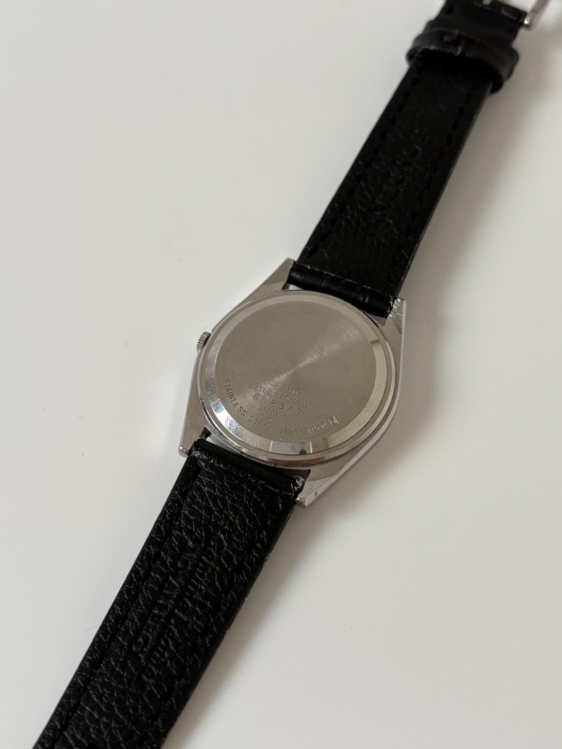 1980s Linen Dial Silver Quartz 상품이미지7
