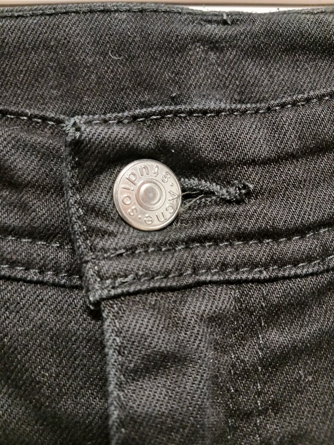 아크네스튜디오 블랙데님팬츠 상품이미지4