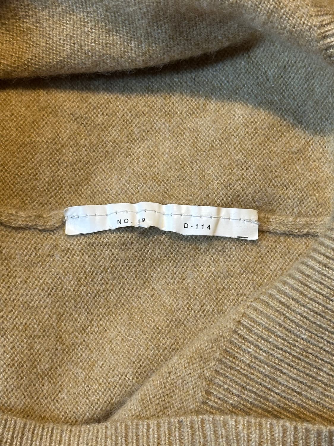 꼼데가르송 블랙 하트와펜 울 가디건 베이지 상품이미지5