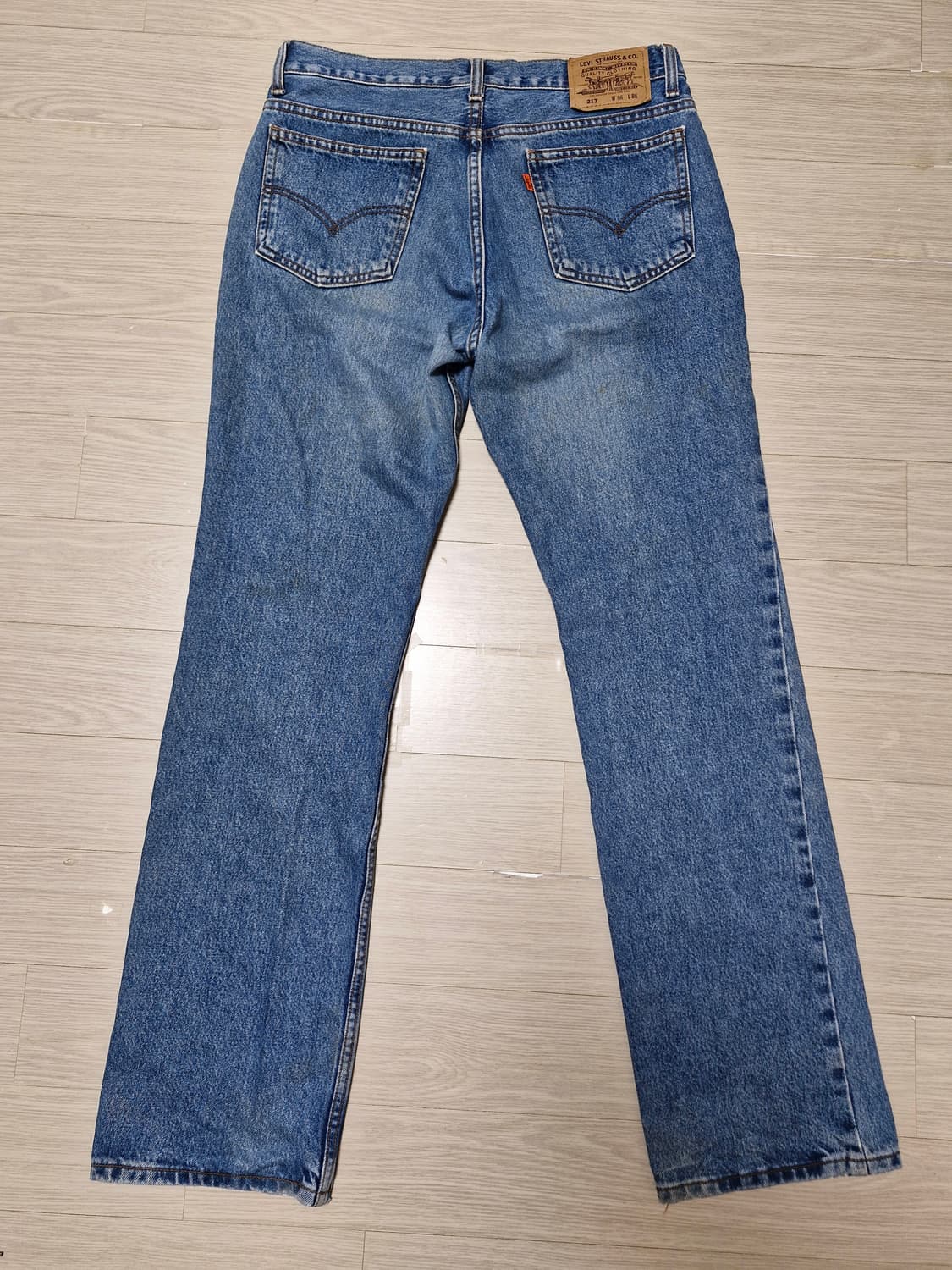 [34] 90s 빈티지 리바이스 217 오렌지탭 청바지 상품이미지2