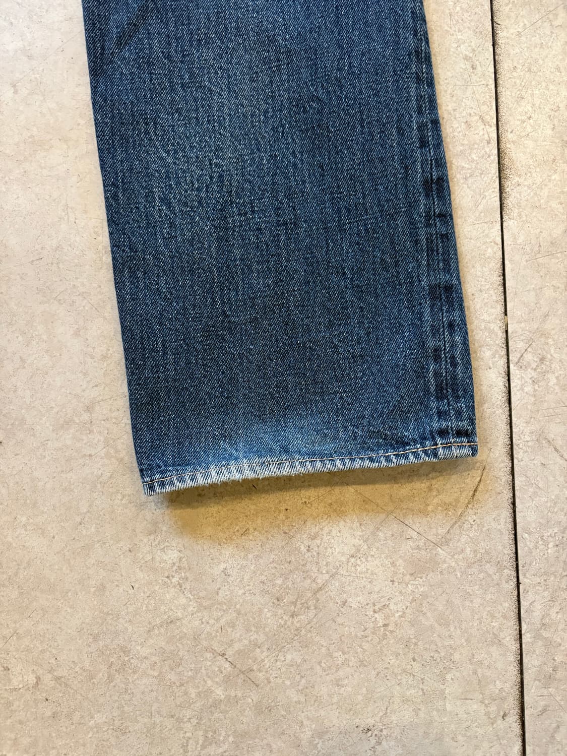 Denime 드님 셀비지 데님 스트레이트 팬츠 상품이미지5