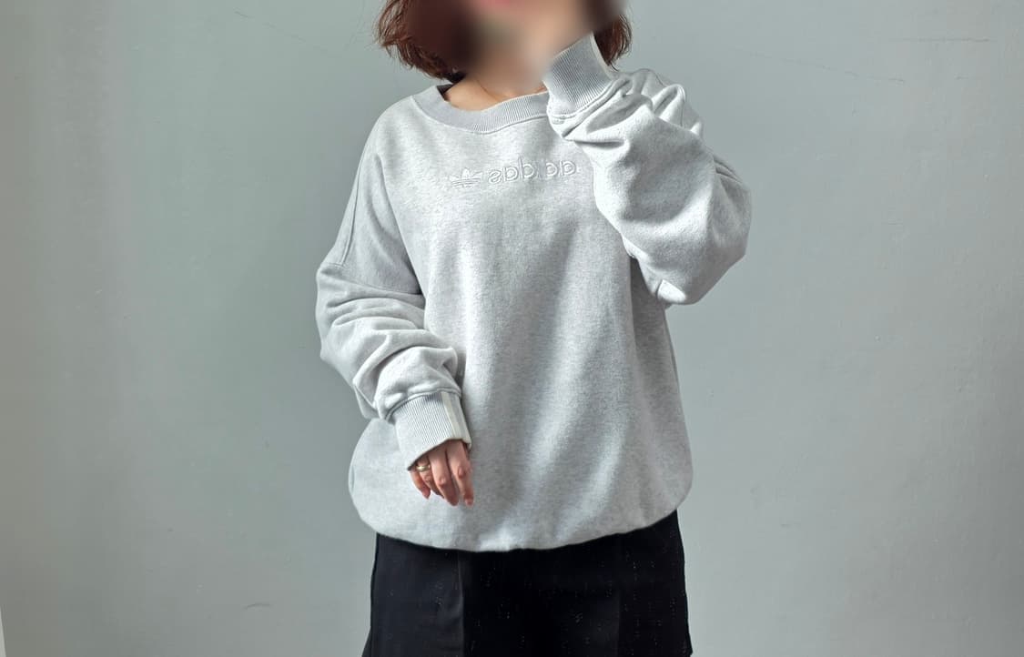 [프립]아디다스 그레이 맨투맨 상품이미지2