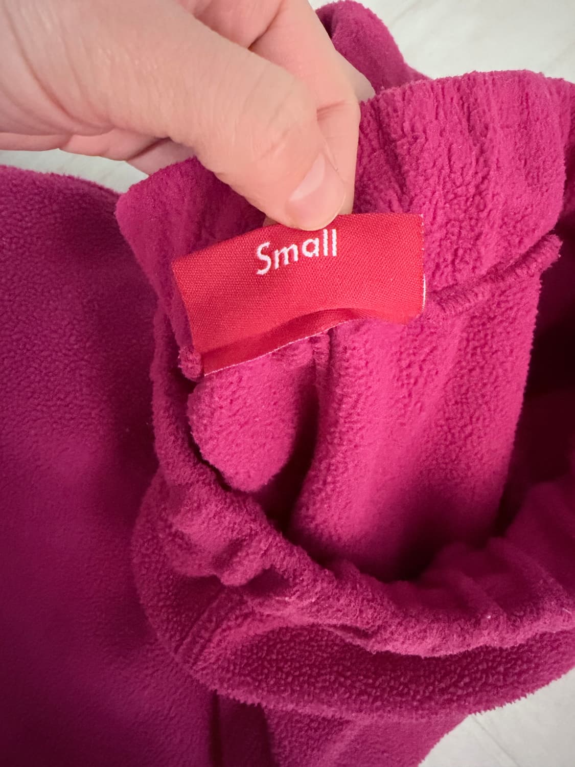 슈프림 플리스(후리스) 마젠타 찐핑크 스몰  상품이미지6