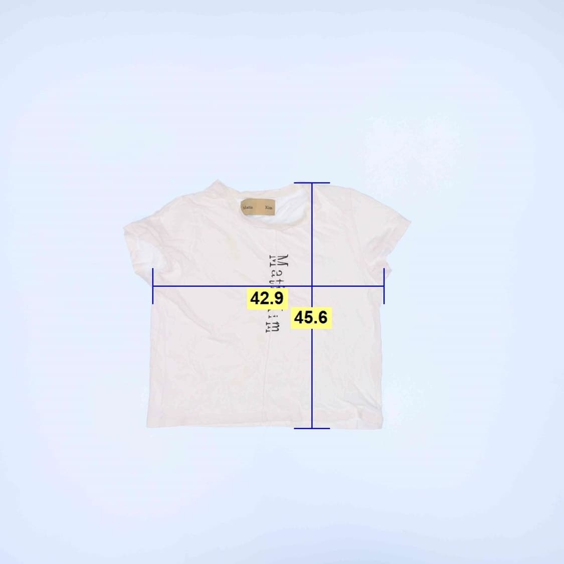 실측확인 마똉킴 여성 크롭티 0416M 상품이미지6