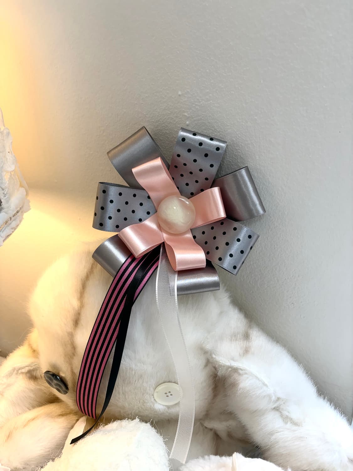 Cherry Pearl Rosette 상품이미지7