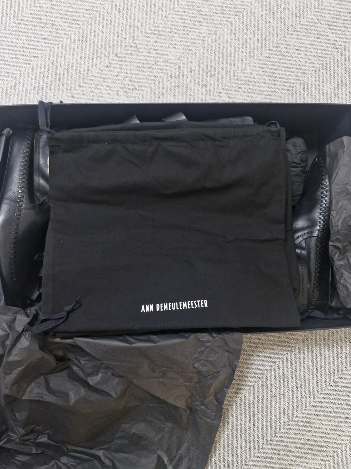 (미시착새상품) 앤드뮐미스터 레이스 하이탑 부츠 42사이즈 상품이미지3