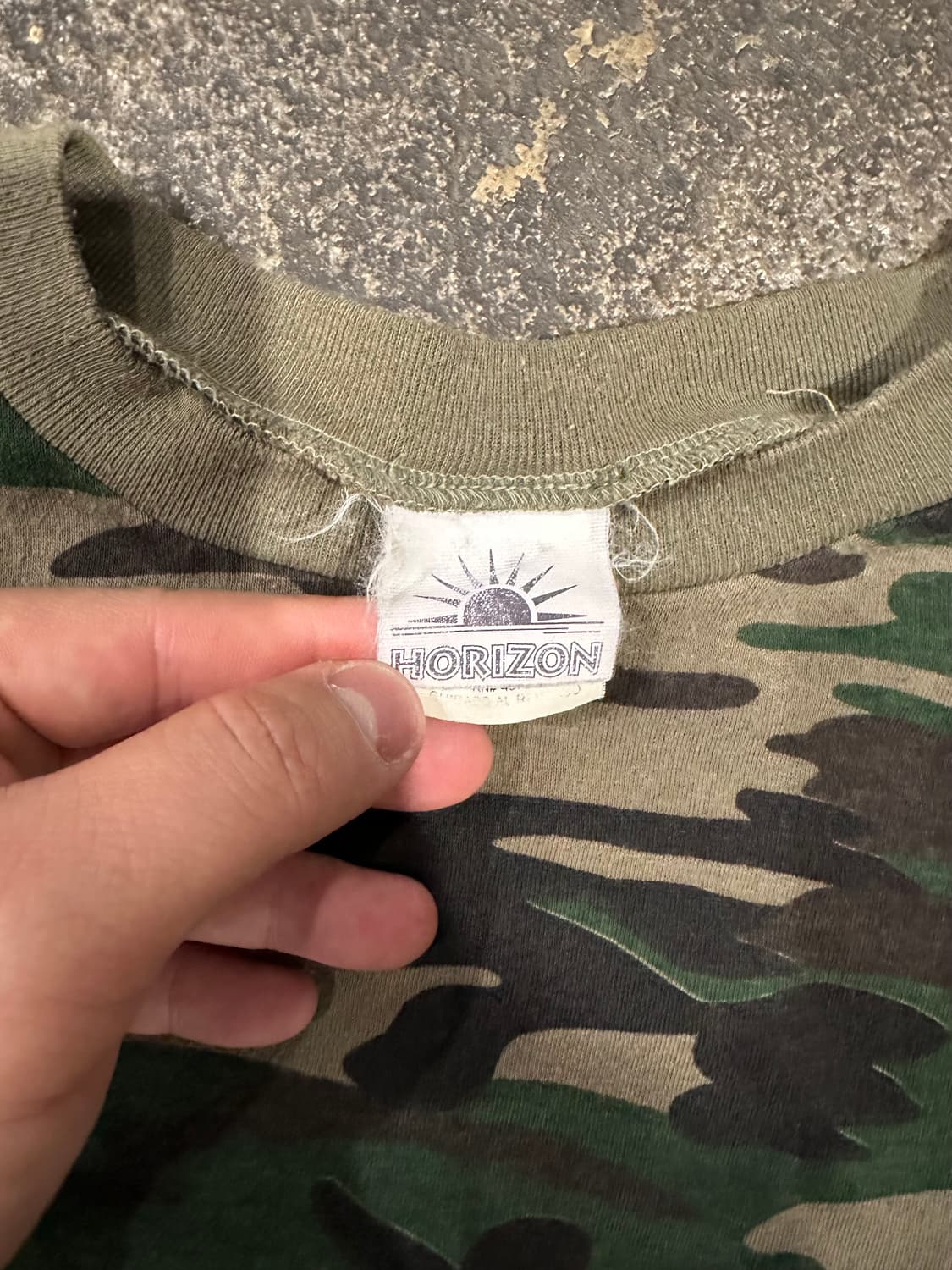 빈티지 00s 우드랜드 카모 반팔 티셔츠 상품이미지4