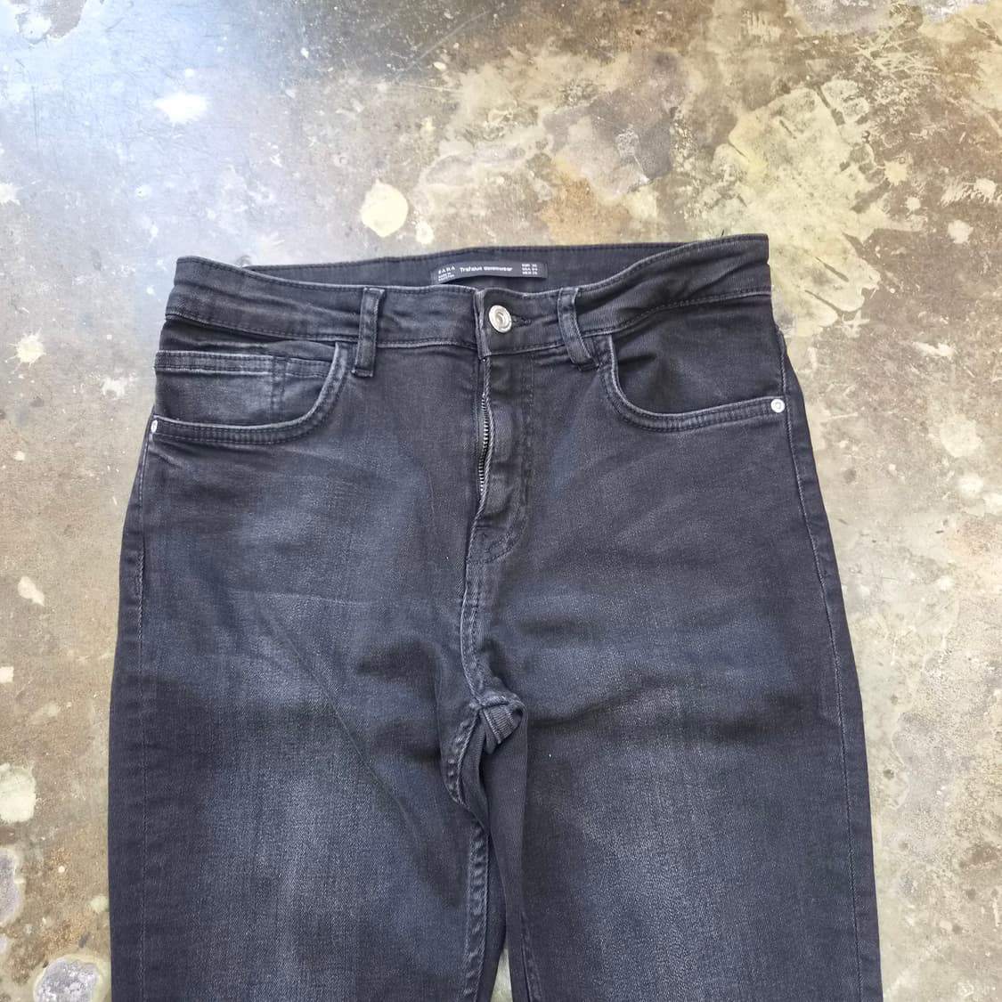 26) ZARA 흑청 데님 팬츠 청바지 상품이미지2