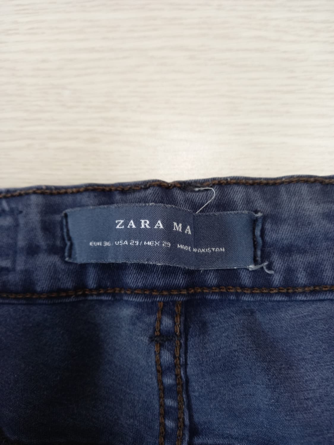 28 ZARAMAN 스판스키니 진청 28-877 상품이미지7