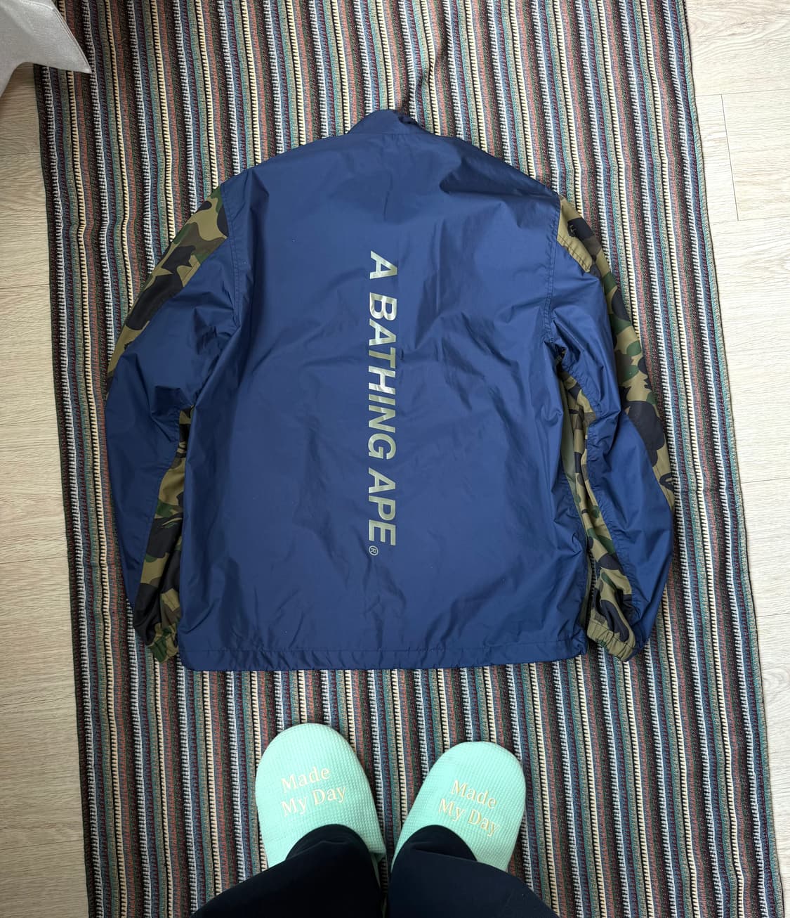 베이프 파이핑 바람막이 상품이미지3