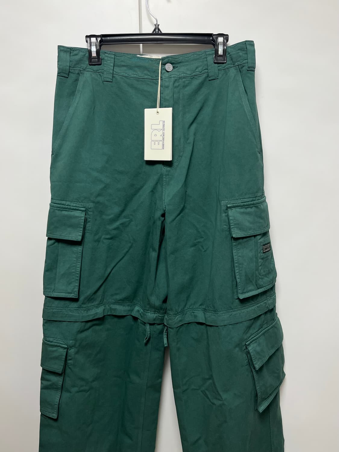 [S,L]이알엘 ERL 25fw ZIP-OFF 카고 팬츠/그린 상품이미지3