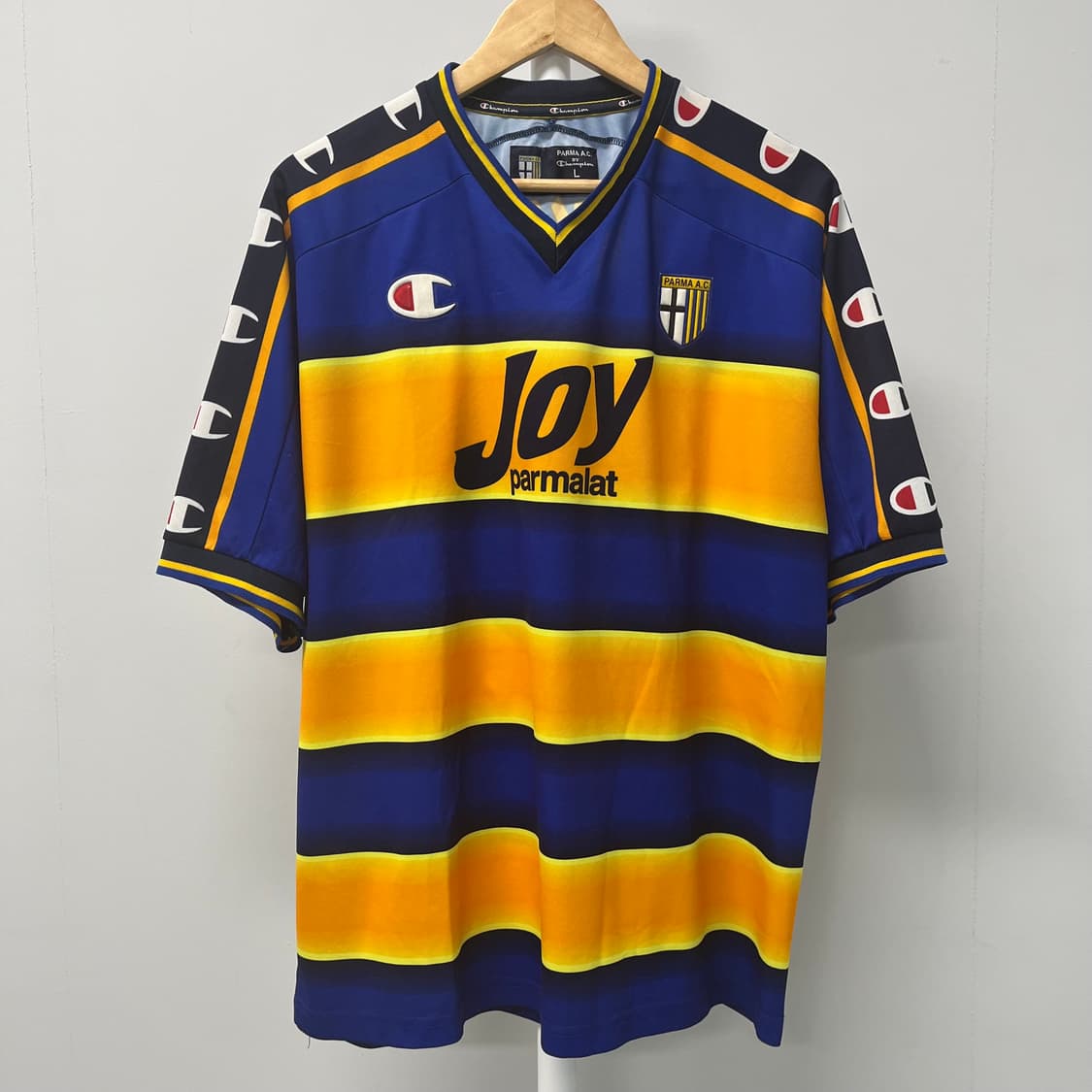 [L] 01/02 챔피온 파르마 AC NO.10 나카타 축구 유니폼 상품이미지1