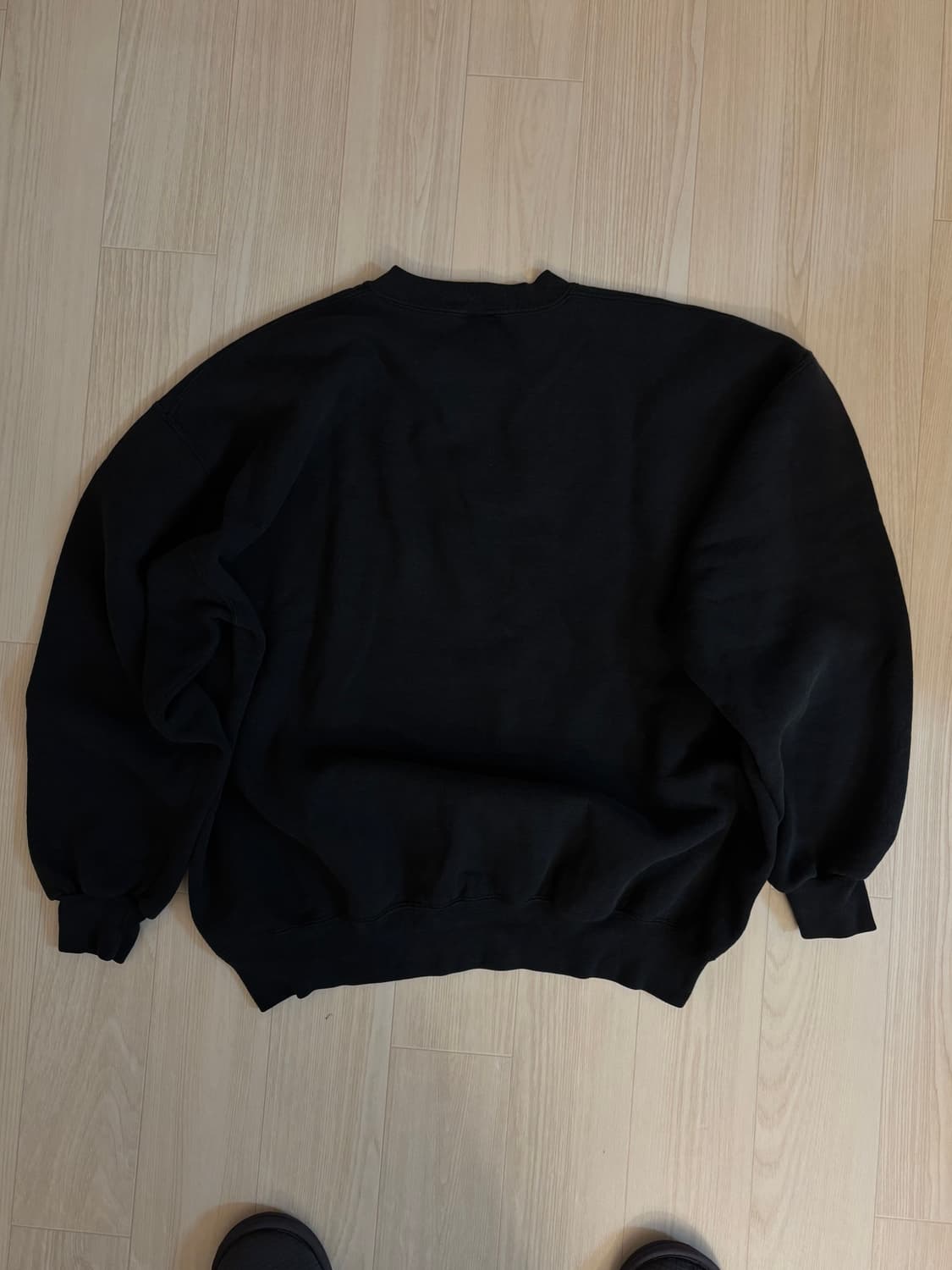 90s russell 러셀 블랙 스웻셔츠 usa 상품이미지2