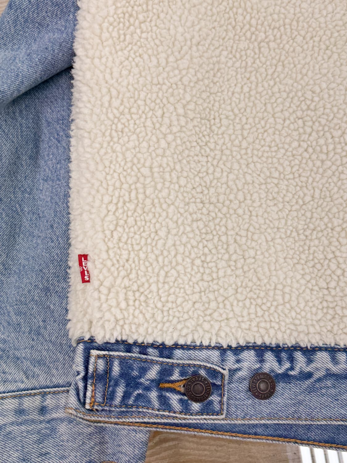리바이스 프리미엄 빅 이 쉐르파 데님 자켓 상품이미지5