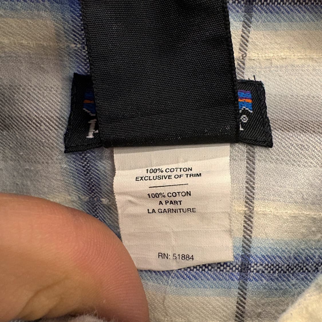 90s 파타고니아 파인코튼 윈도우페인 체크 워크셔츠 N194 상품이미지8