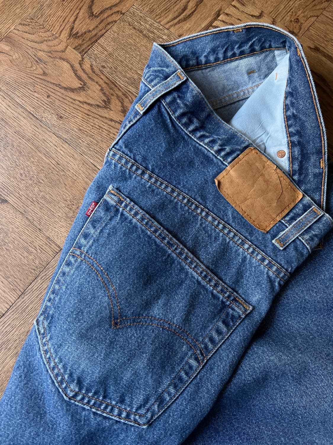 [40]00s 리바이스 517 USA Made 빈티지워싱 플레어진 F25 상품이미지4