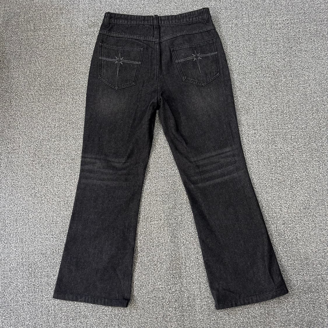 틸던 사이드 플래시 워시드 데님 팬츠 상품이미지2