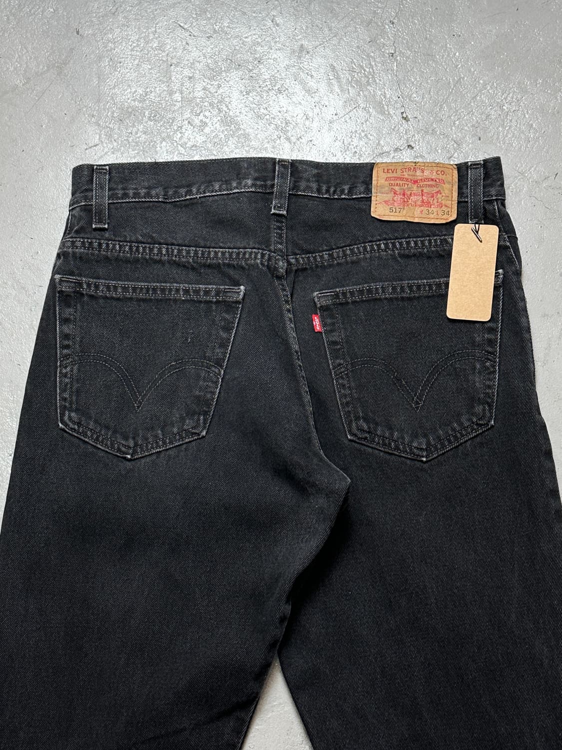 00’s 리바이스 517 블랙 부츠컷 플레어진 상품이미지6