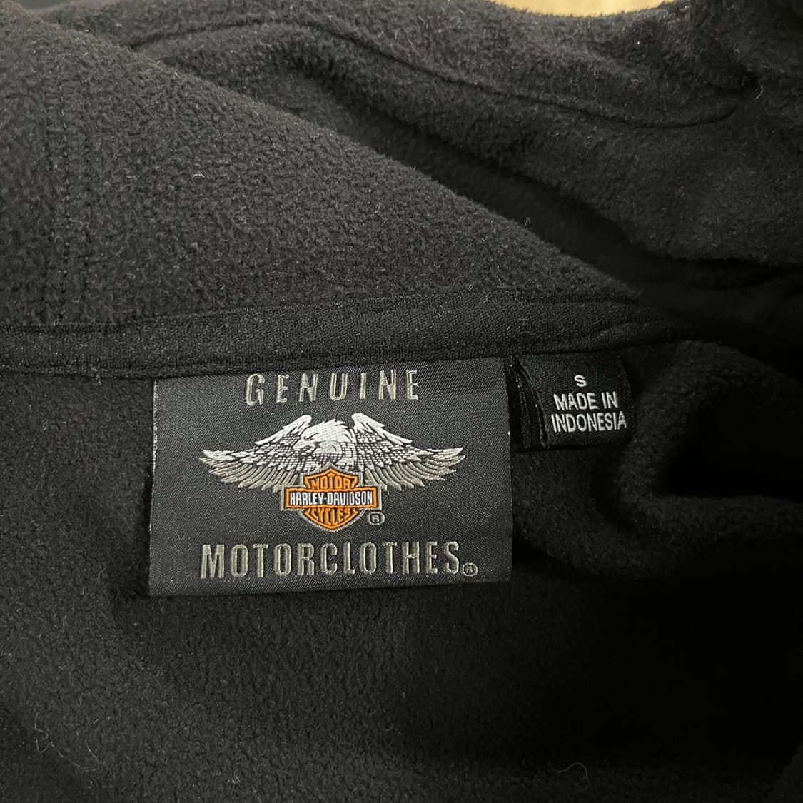 [정품/S] 할리데이비슨 블랙 후드 집업 b18 상품이미지6