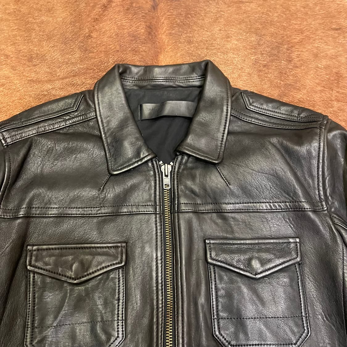 JPN leather jacket 상품이미지2