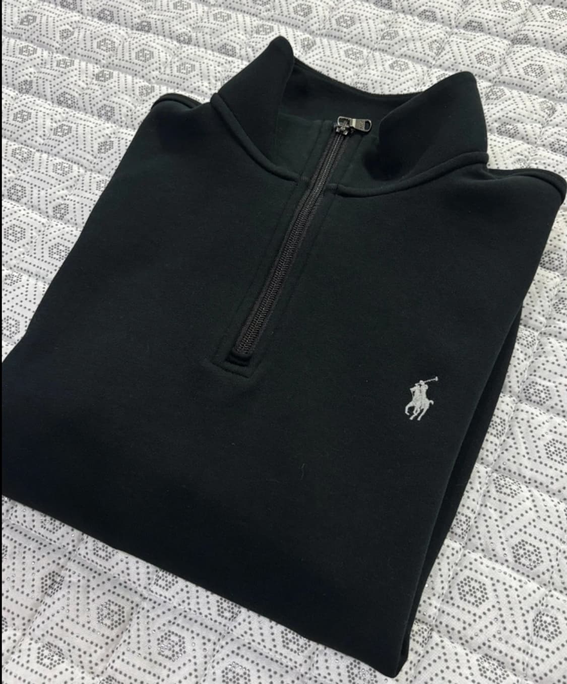 폴로 블랙 집업 티셔츠 95 신형 상품이미지1