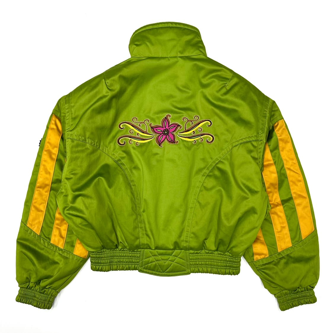 Lime green vintage retro bomber 상품이미지7
