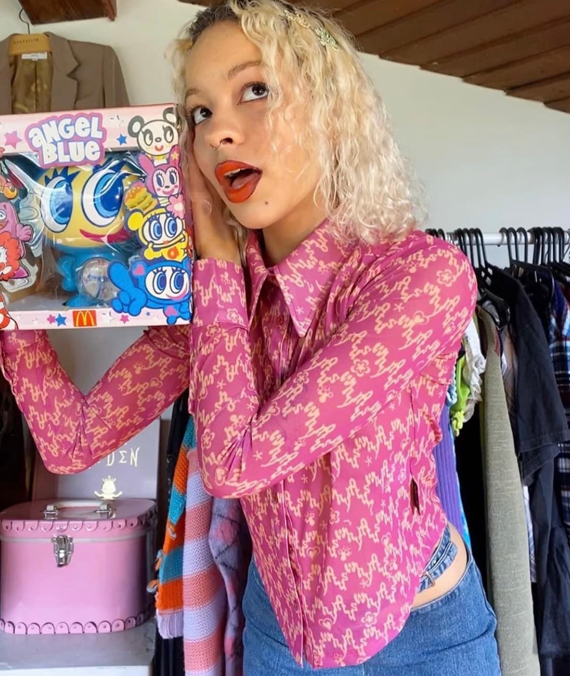 whynotus 와이낫어스 메쉬 셔츠 상품이미지1