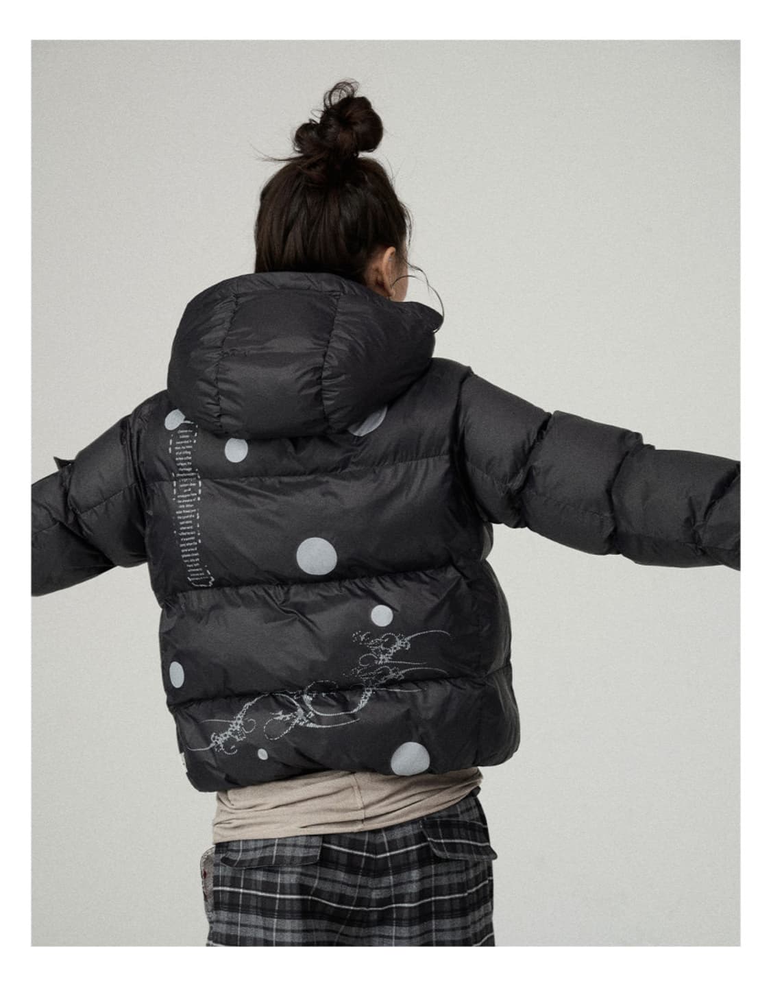 아키하라 패딩 블랙 S 상품이미지1