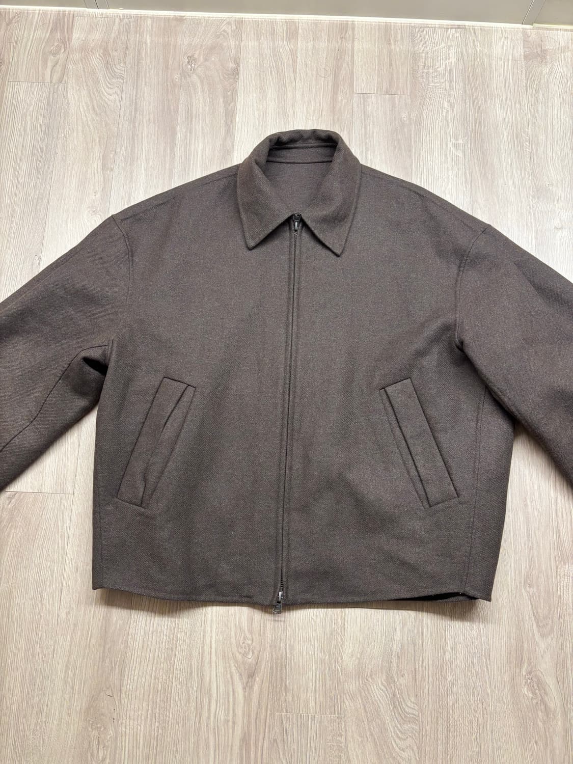 COOR 울 캐시미어 블루종 자켓 상품이미지1