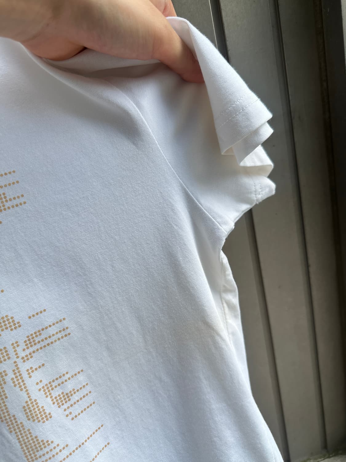 EVISU printing tee -white 상품이미지5