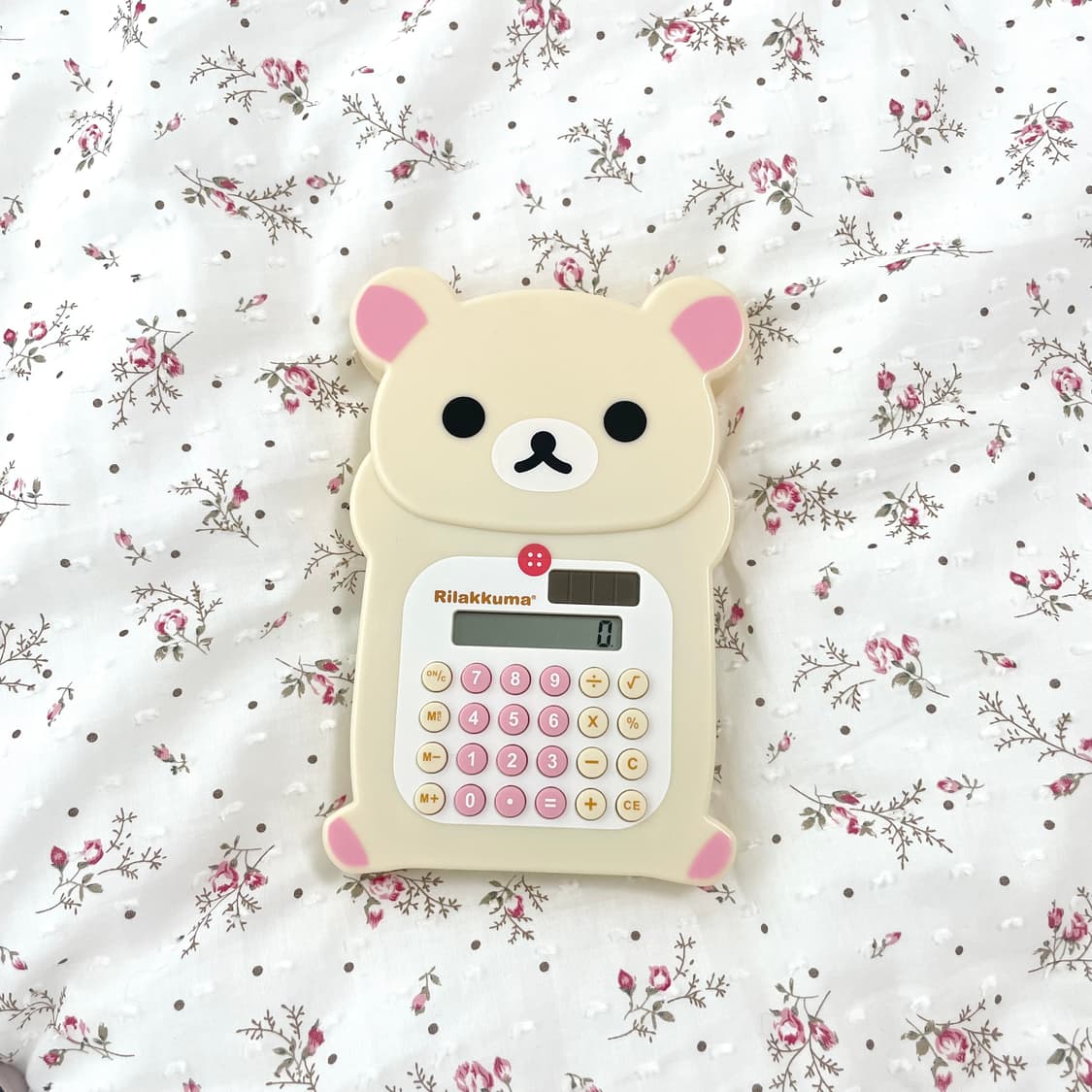 Korilakkuma 코리락쿠마계산기 태양열 고전코리락쿠마 고전산엑스 상품이미지2