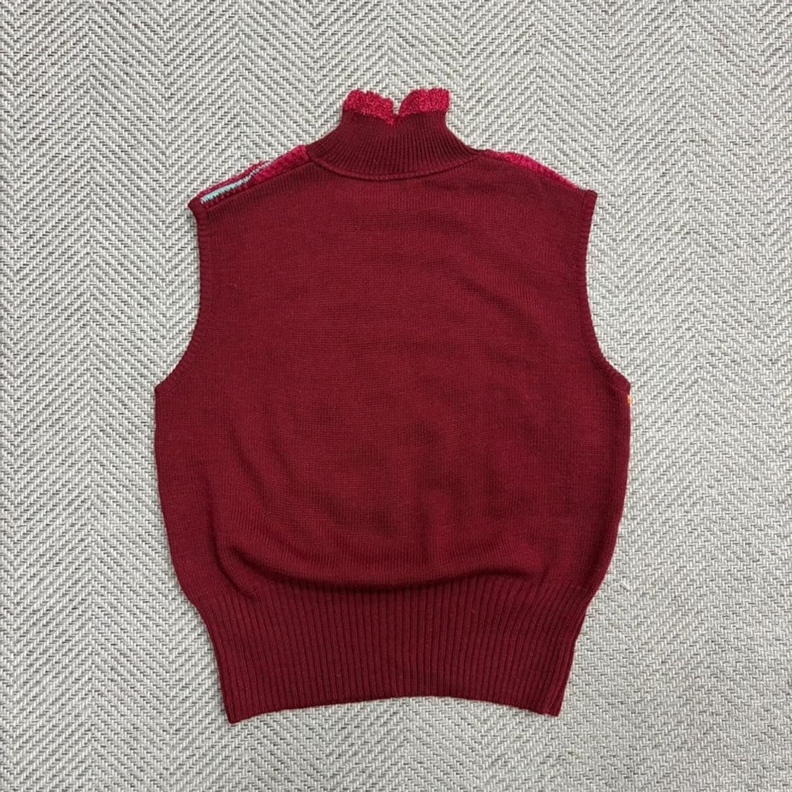 오일릴리 울 블렌드 니트 베스트 v1851 상품이미지2