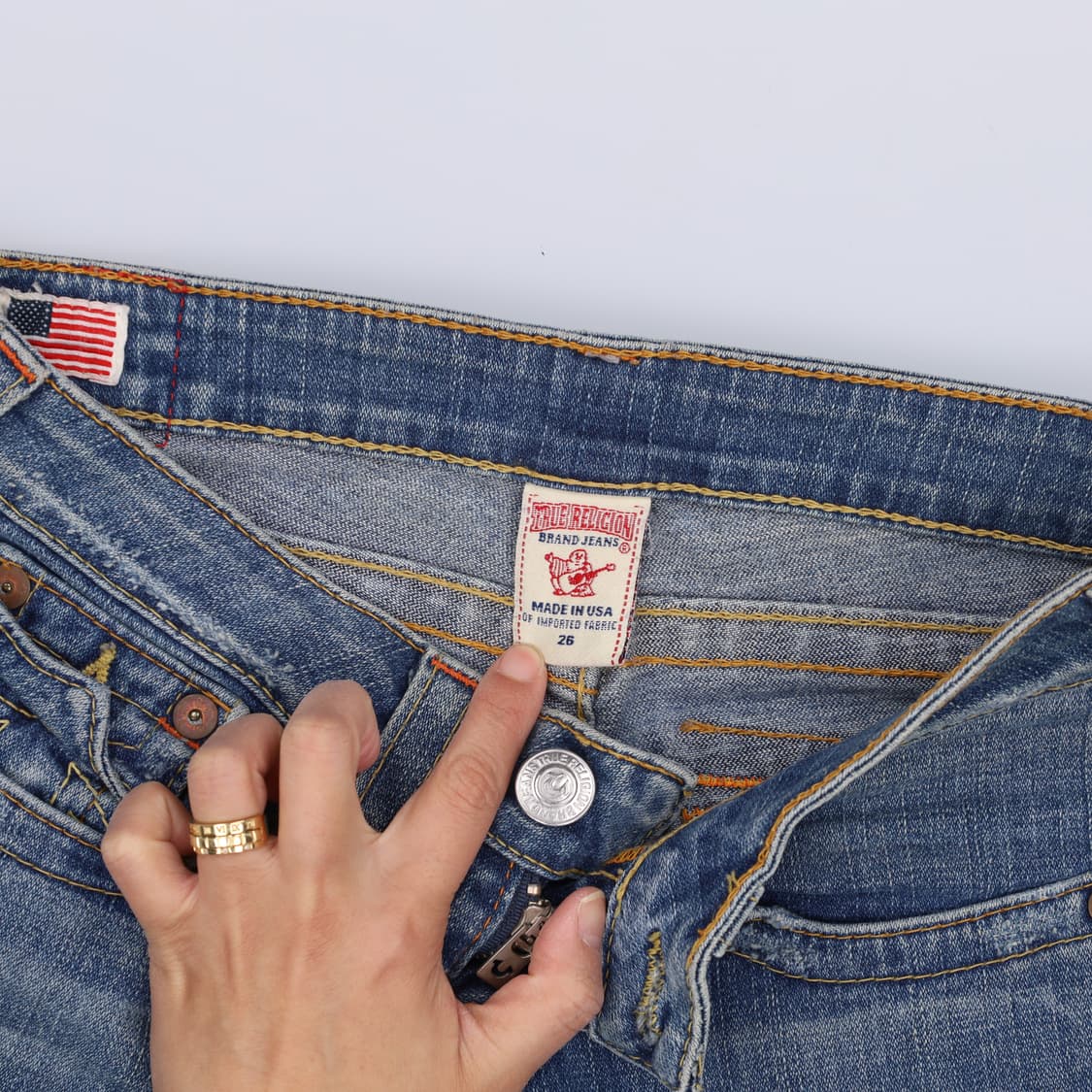 26 트루릴리전 여성 데님팬츠 0415H1 상품이미지5