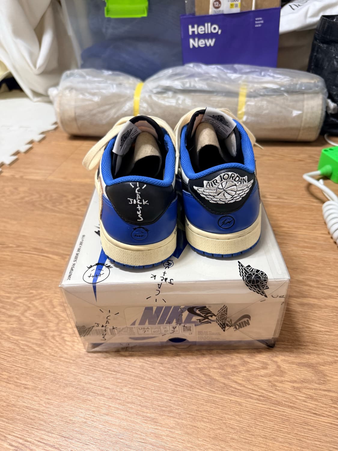 [255] 조던 1 x 트래비스 스캇 x 프라그먼트 레트로 로우 프스캇 상품이미지4