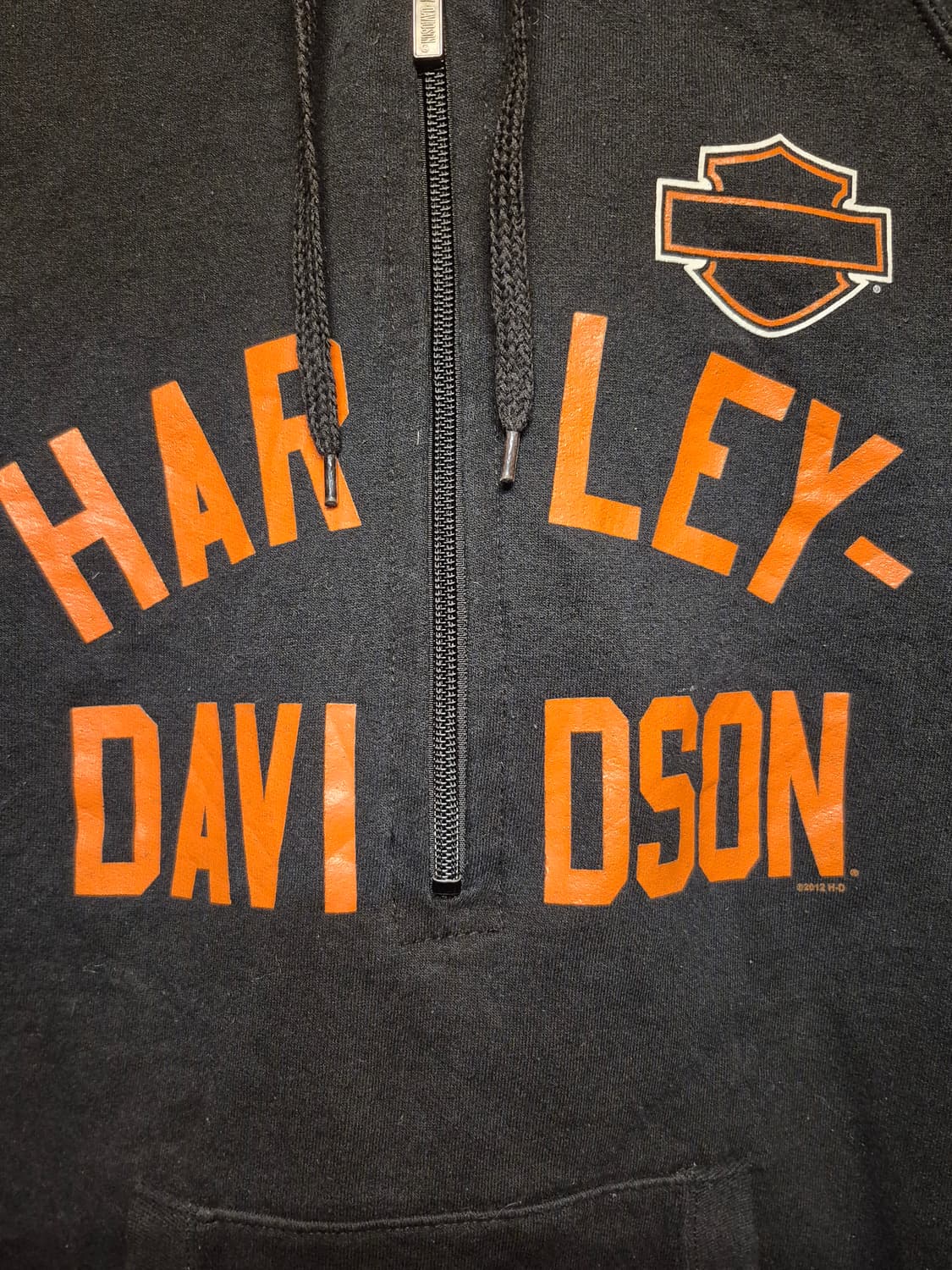 HARLEY DAVIDSON HALF-HOODIE ZIPUP  상품이미지5
