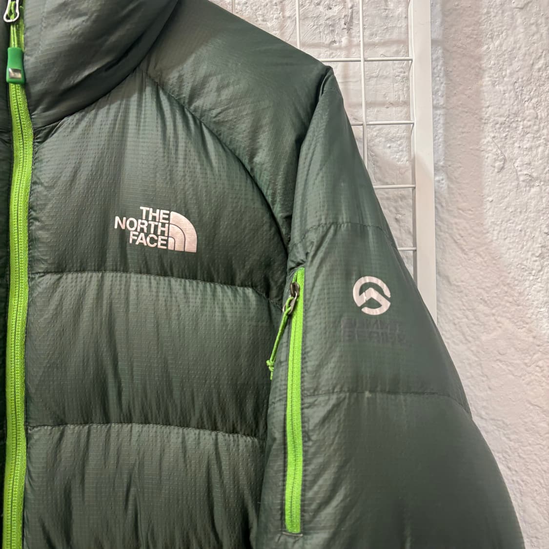 노스페이스 엘리시움 그린 패딩 자켓 L 상품이미지5