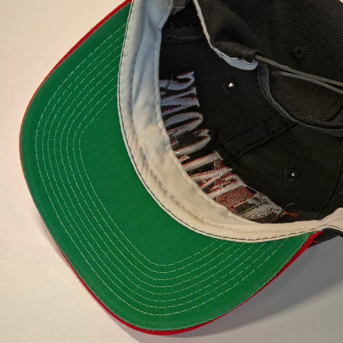 90s 애틀랜타 팰컨스 드류 피어슨 NFL 스냅백 모자 상품이미지4