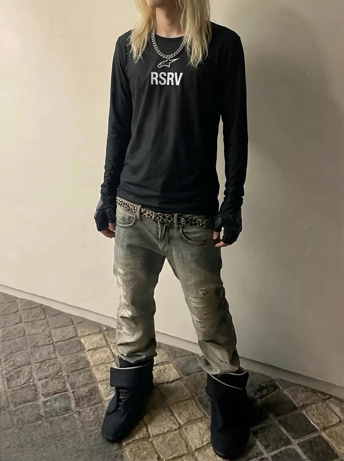 ( 초레어 한정판 ) 알파인스타 RSRV 너클 롱슬리브 상품이미지1