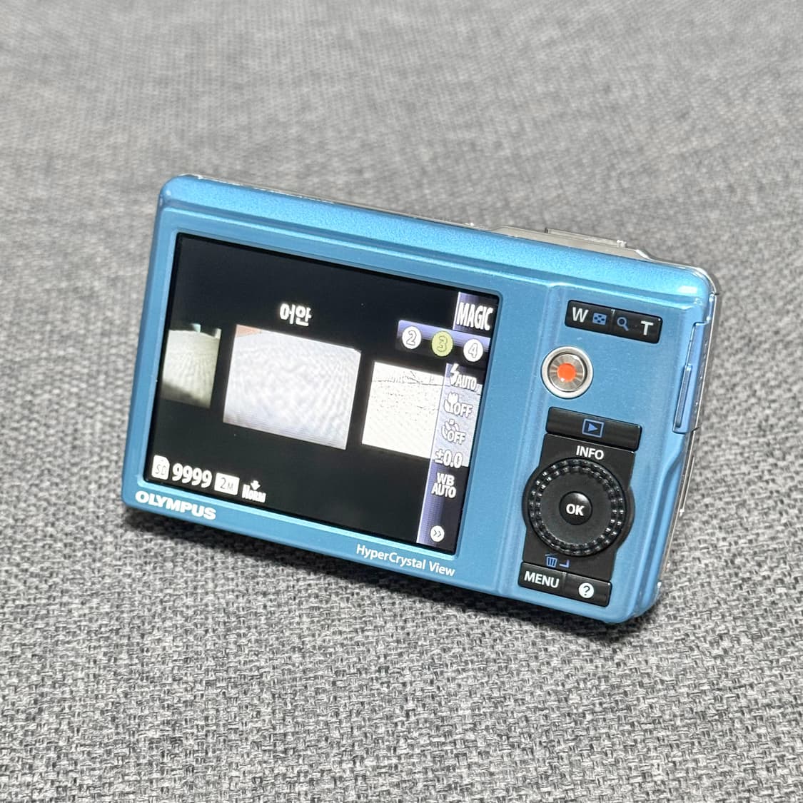 올림푸스 뮤 5010 라이트블루 빈티지디카 상품이미지5