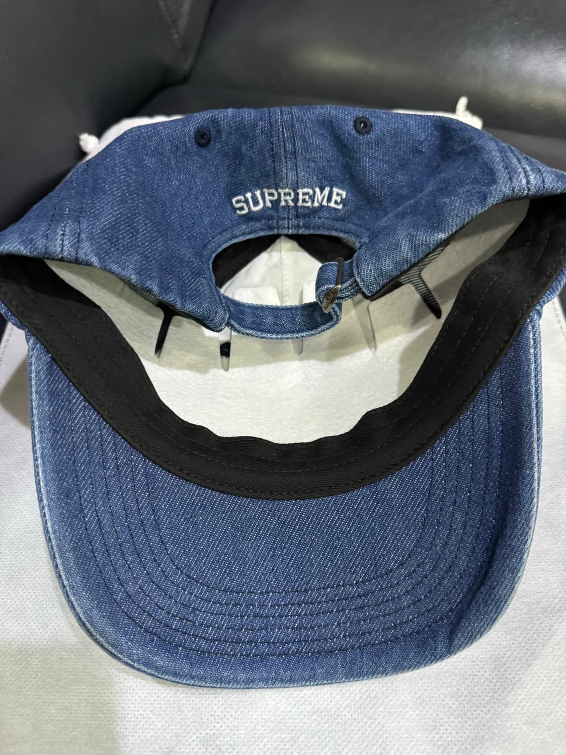 슈프림 피그먼트 S 로고 6-패널 데님 (24FW) 상품이미지6