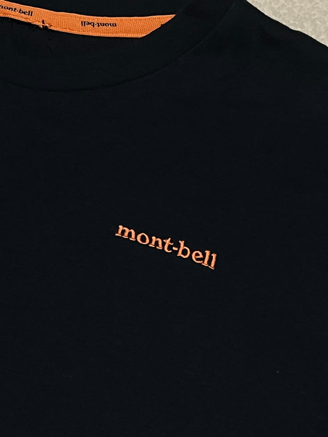  몽벨 네이비 티셔츠 상품이미지2