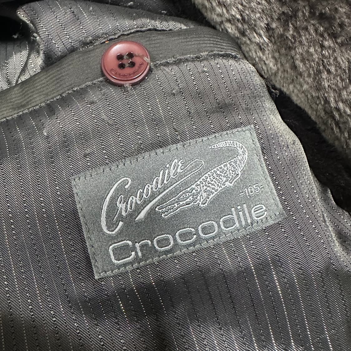 ✨ (바배) 크로커다일 토끼털 내피 남성 점퍼 자켓  상품이미지4