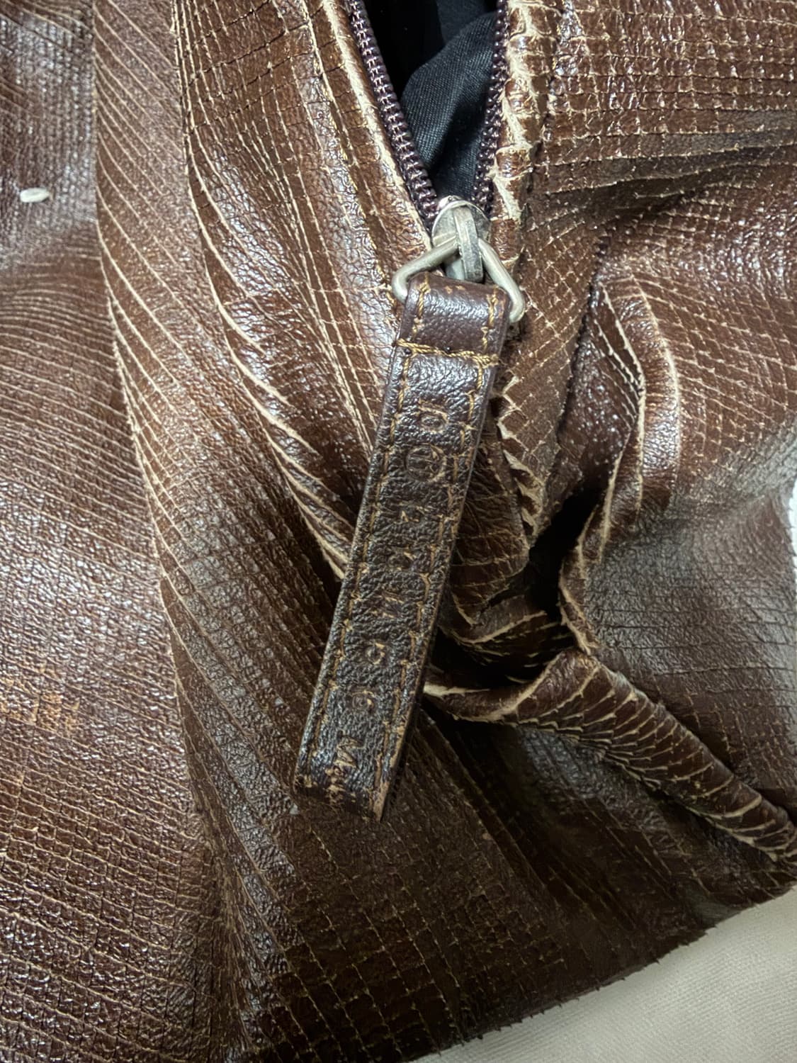 (Archive) 마르지엘라 브라운 가죽 숄더백 상품이미지7