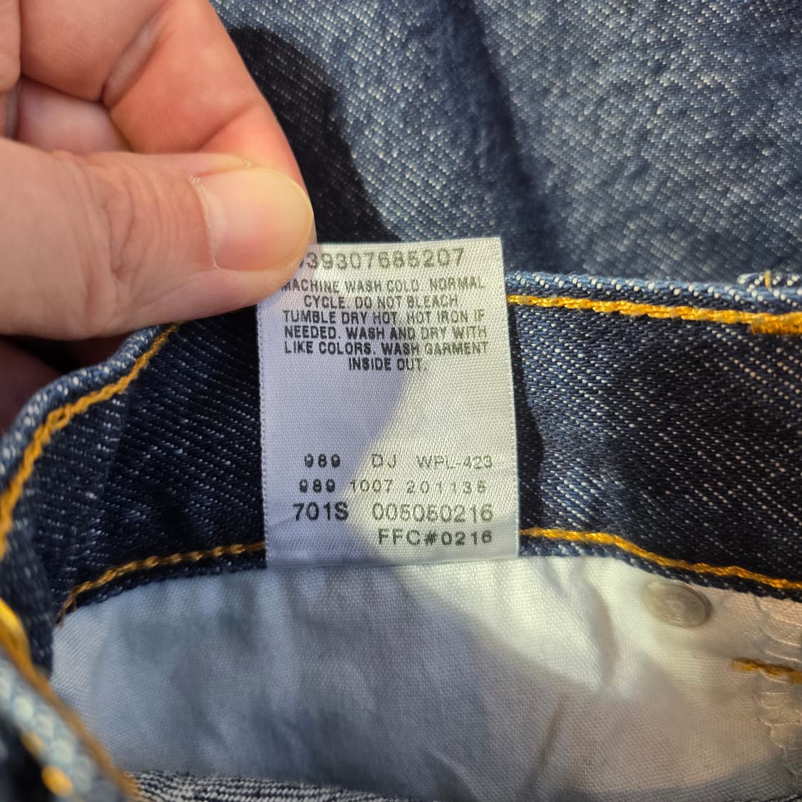 [W29L30]00s 리바이스 LEVIS 505 레귤러핏 데님팬츠 상품이미지5